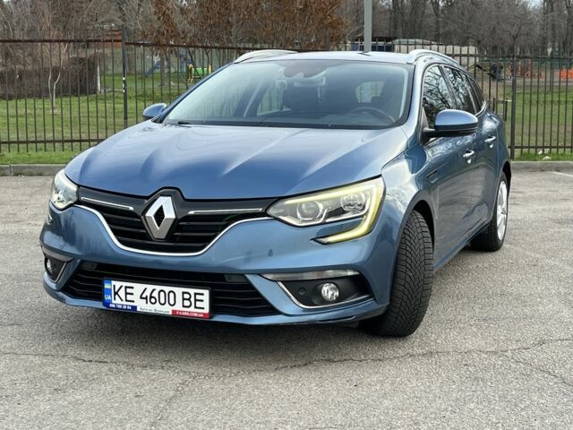 Синий Рено Меган, объемом двигателя 1.5 л и пробегом 165 тыс. км за 14200 $, фото 1 на Automoto.ua