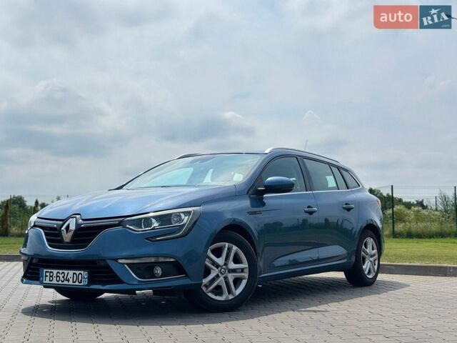 Синий Рено Меган, объемом двигателя 1.5 л и пробегом 249 тыс. км за 11900 $, фото 1 на Automoto.ua