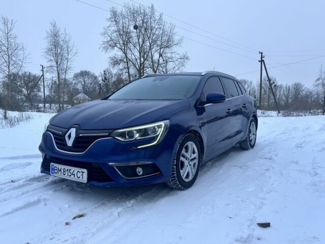 Синий Рено Меган, объемом двигателя 1.5 л и пробегом 164 тыс. км за 12700 $, фото 1 на Automoto.ua