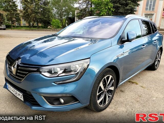 Синий Рено Меган, объемом двигателя 1.5 л и пробегом 326 тыс. км за 11900 $, фото 1 на Automoto.ua