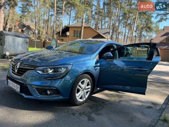 Синий Рено Меган, объемом двигателя 1.5 л и пробегом 355 тыс. км за 10900 $, фото 1 на Automoto.ua