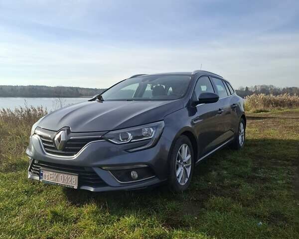 Синий Рено Меган, объемом двигателя 1.5 л и пробегом 212 тыс. км за 12200 $, фото 1 на Automoto.ua