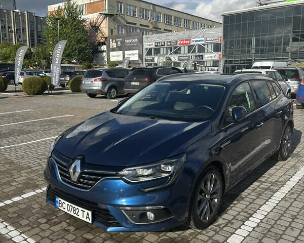 Синий Рено Меган, объемом двигателя 1.6 л и пробегом 170 тыс. км за 14500 $, фото 1 на Automoto.ua