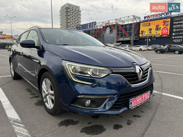 Синий Рено Меган, объемом двигателя 1.5 л и пробегом 195 тыс. км за 13100 $, фото 1 на Automoto.ua