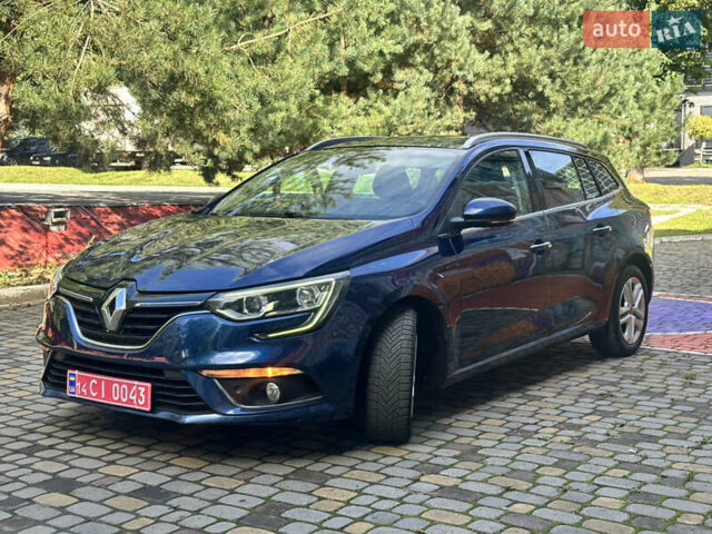 Синий Рено Меган, объемом двигателя 1.5 л и пробегом 194 тыс. км за 13500 $, фото 1 на Automoto.ua