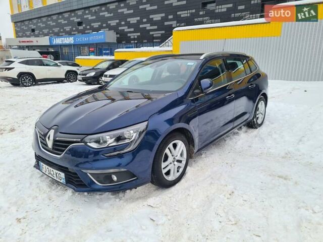 Синій Рено Меган, об'ємом двигуна 1.5 л та пробігом 189 тис. км за 13799 $, фото 1 на Automoto.ua