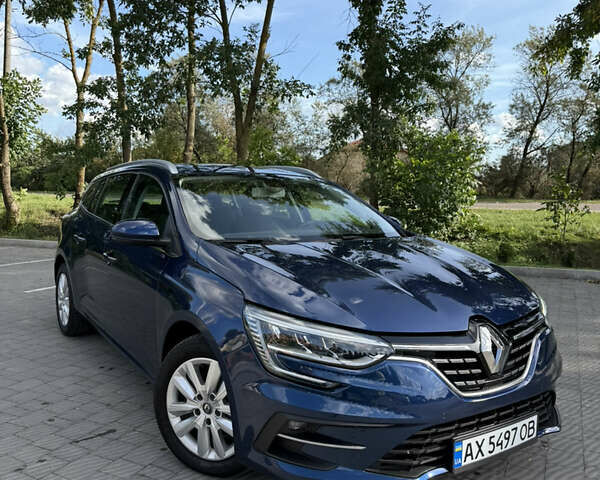 Синий Рено Меган, объемом двигателя 1.5 л и пробегом 145 тыс. км за 15000 $, фото 1 на Automoto.ua