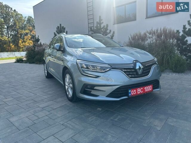 Синий Рено Меган, объемом двигателя 1.5 л и пробегом 75 тыс. км за 16500 $, фото 1 на Automoto.ua