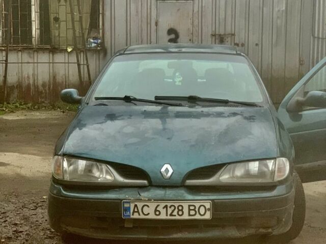 Зелений Рено Меган, об'ємом двигуна 1.6 л та пробігом 409 тис. км за 1000 $, фото 1 на Automoto.ua