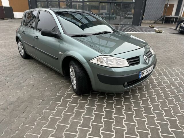Зеленый Рено Меган, объемом двигателя 1.5 л и пробегом 250 тыс. км за 3700 $, фото 1 на Automoto.ua