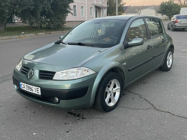 Зеленый Рено Меган, объемом двигателя 1.5 л и пробегом 238 тыс. км за 3700 $, фото 1 на Automoto.ua