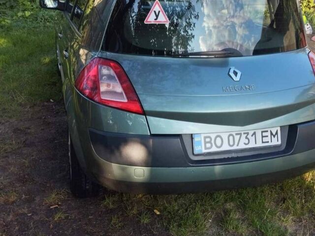 Зеленый Рено Меган, объемом двигателя 1.6 л и пробегом 308 тыс. км за 5200 $, фото 1 на Automoto.ua