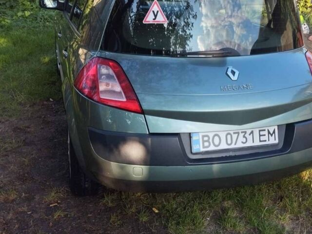 Зеленый Рено Меган, объемом двигателя 1.6 л и пробегом 308 тыс. км за 5200 $, фото 1 на Automoto.ua
