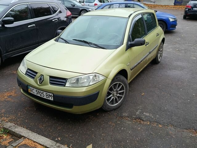 Зелений Рено Меган, об'ємом двигуна 1.4 л та пробігом 295 тис. км за 3400 $, фото 1 на Automoto.ua