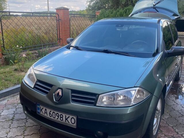 Зелений Рено Меган, об'ємом двигуна 1.5 л та пробігом 264 тис. км за 5000 $, фото 1 на Automoto.ua