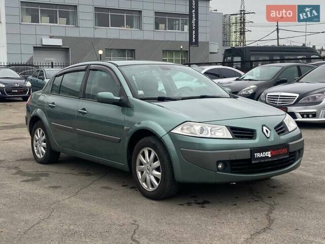 Рено Меган 2007 в Киеве на Automoto.ua Зеленый Рено Меган, объемом двигателя 1.6 л и пробегом 346 тыс. км за 3990 $, фото 1 на Automoto.ua