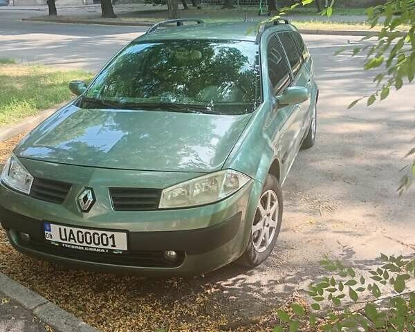 Зелений Рено Меган, об'ємом двигуна 1.6 л та пробігом 250 тис. км за 4999 $, фото 1 на Automoto.ua