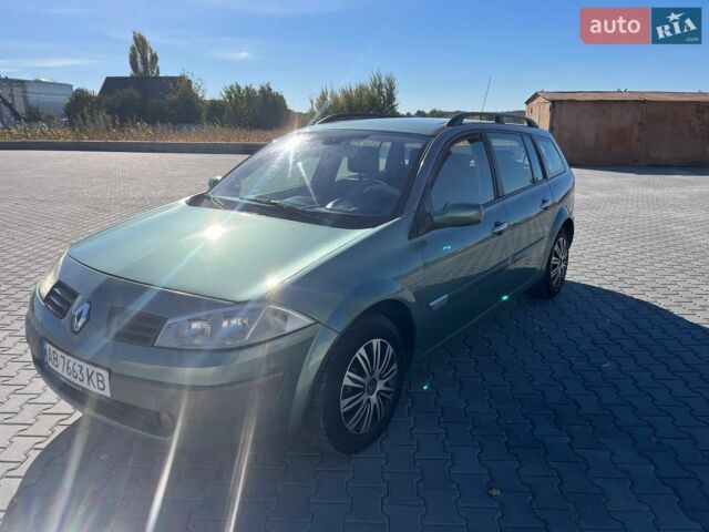 Зелений Рено Меган, об'ємом двигуна 1.6 л та пробігом 297 тис. км за 3550 $, фото 1 на Automoto.ua