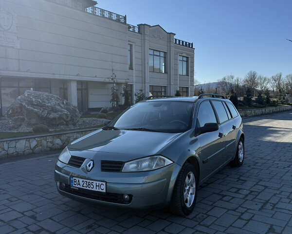 Зеленый Рено Меган, объемом двигателя 1.6 л и пробегом 286 тыс. км за 2900 $, фото 1 на Automoto.ua