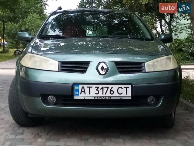 Зелений Рено Меган, об'ємом двигуна 1.46 л та пробігом 251 тис. км за 5000 $, фото 1 на Automoto.ua
