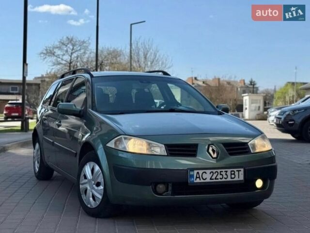 Зелений Рено Меган, об'ємом двигуна 1.5 л та пробігом 335 тис. км за 3650 $, фото 1 на Automoto.ua