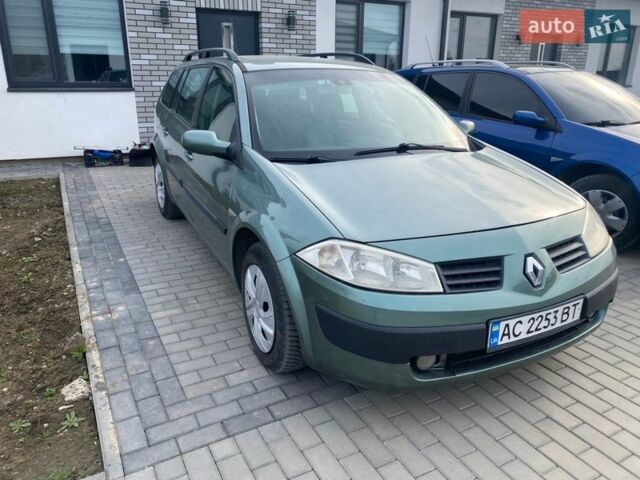 Зеленый Рено Меган, объемом двигателя 1.46 л и пробегом 335 тыс. км за 3200 $, фото 1 на Automoto.ua