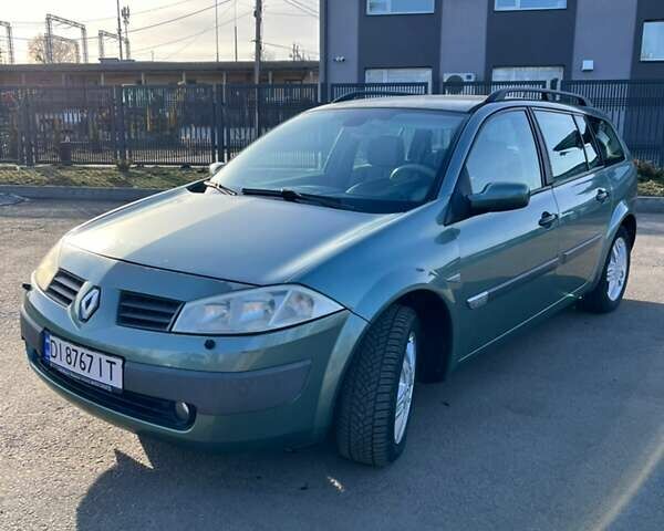 Зеленый Рено Меган, объемом двигателя 1.87 л и пробегом 209 тыс. км за 3700 $, фото 1 на Automoto.ua