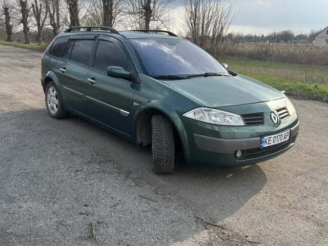 Зеленый Рено Меган, объемом двигателя 1.9 л и пробегом 250 тыс. км за 5200 $, фото 1 на Automoto.ua