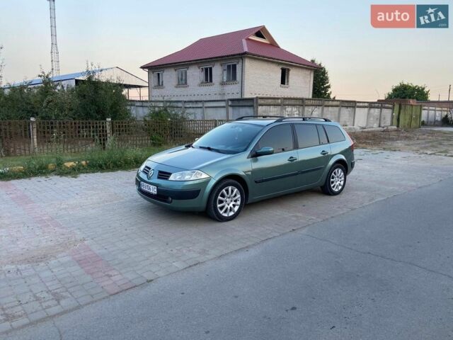 Зеленый Рено Меган, объемом двигателя 1.6 л и пробегом 332 тыс. км за 4850 $, фото 1 на Automoto.ua