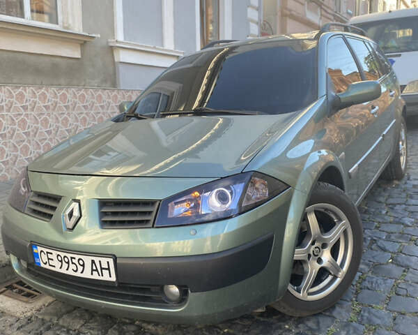 Зеленый Рено Меган, объемом двигателя 1.9 л и пробегом 190 тыс. км за 5900 $, фото 1 на Automoto.ua