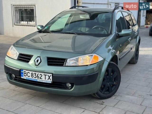 Зелений Рено Меган, об'ємом двигуна 1.6 л та пробігом 233 тис. км за 4490 $, фото 1 на Automoto.ua