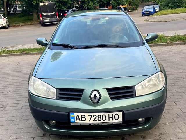 Зеленый Рено Меган, объемом двигателя 1.4 л и пробегом 261 тыс. км за 4700 $, фото 1 на Automoto.ua
