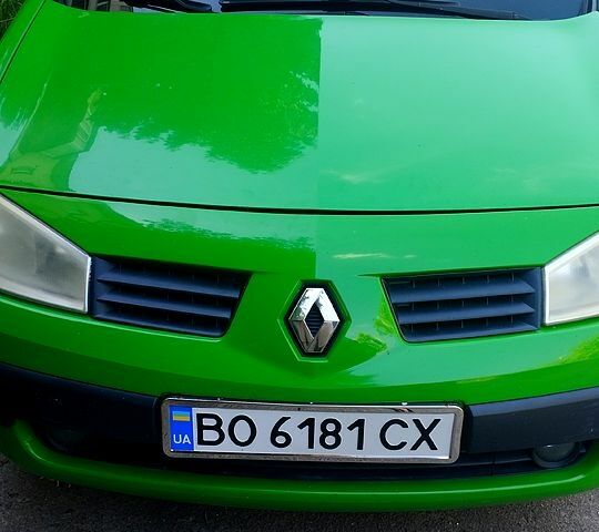 Зеленый Рено Меган, объемом двигателя 1.4 л и пробегом 238 тыс. км за 3500 $, фото 1 на Automoto.ua