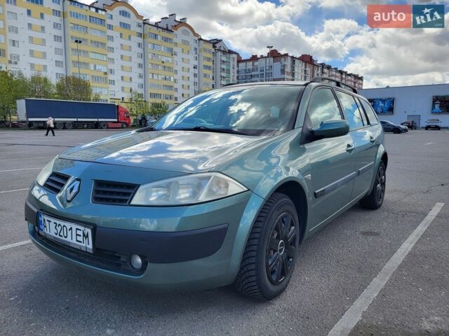 Зеленый Рено Меган, объемом двигателя 1.6 л и пробегом 240 тыс. км за 4000 $, фото 1 на Automoto.ua