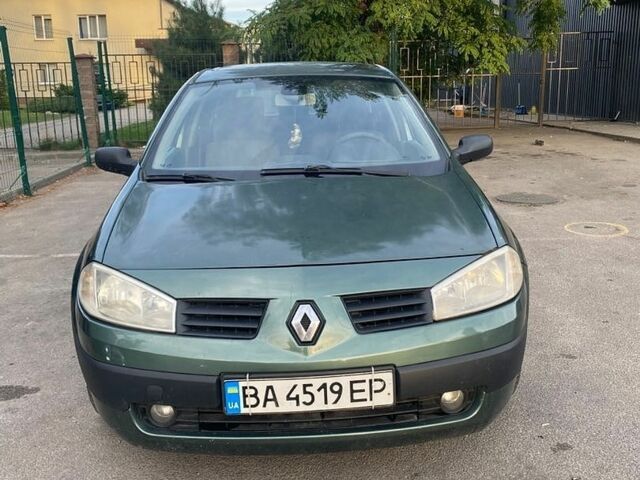 Зеленый Рено Меган, объемом двигателя 1.5 л и пробегом 282 тыс. км за 2999 $, фото 1 на Automoto.ua