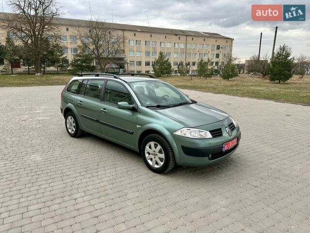 Зелений Рено Меган, об'ємом двигуна 1.6 л та пробігом 135 тис. км за 5499 $, фото 1 на Automoto.ua