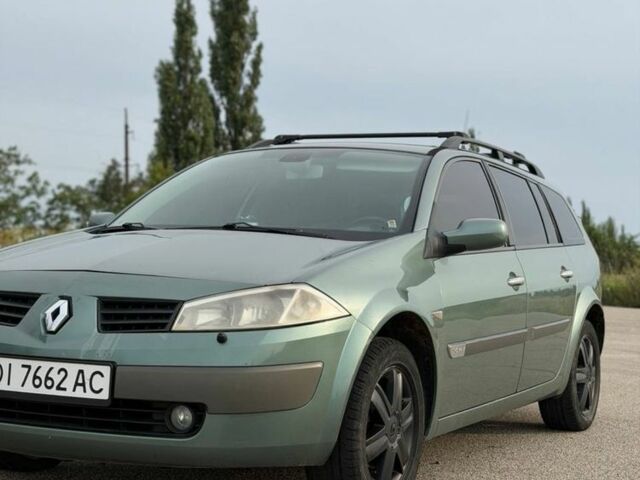Зелений Рено Меган, об'ємом двигуна 1.6 л та пробігом 261 тис. км за 4500 $, фото 1 на Automoto.ua