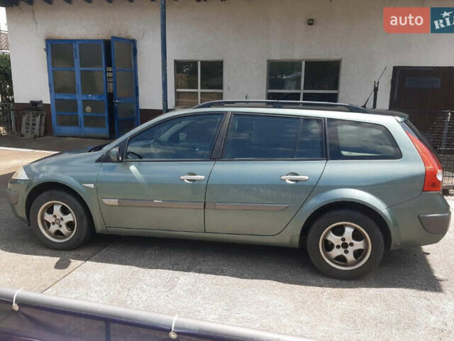 Зелений Рено Меган, об'ємом двигуна 1.6 л та пробігом 215 тис. км за 5500 $, фото 1 на Automoto.ua