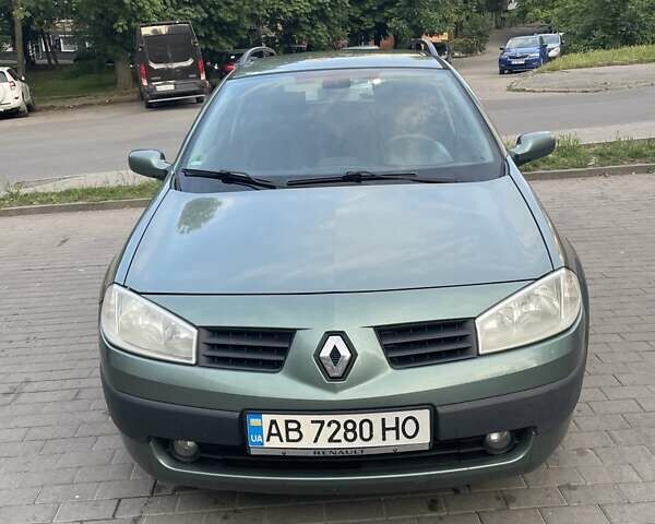 Зеленый Рено Меган, объемом двигателя 1.4 л и пробегом 261 тыс. км за 4300 $, фото 1 на Automoto.ua