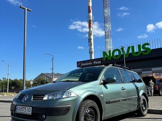 Зелений Рено Меган, об'ємом двигуна 1.6 л та пробігом 115 тис. км за 5600 $, фото 1 на Automoto.ua