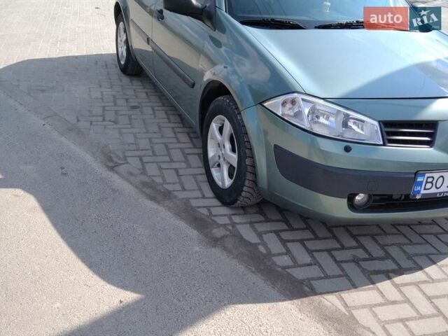 Зеленый Рено Меган, объемом двигателя 1.6 л и пробегом 239 тыс. км за 4500 $, фото 1 на Automoto.ua