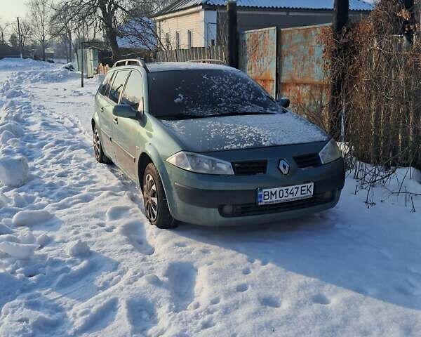 Зелений Рено Меган, об'ємом двигуна 1.6 л та пробігом 259 тис. км за 5100 $, фото 1 на Automoto.ua