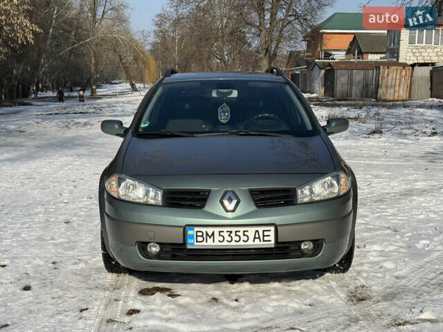 Зеленый Рено Меган, объемом двигателя 1.6 л и пробегом 220 тыс. км за 5500 $, фото 1 на Automoto.ua