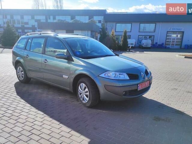 Зелений Рено Меган, об'ємом двигуна 1.6 л та пробігом 141 тис. км за 4900 $, фото 1 на Automoto.ua