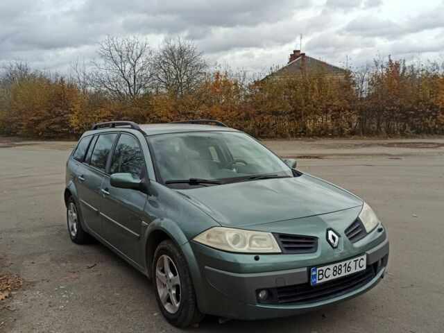 Рено Меган 2007 в Дрогобыче на Automoto.ua Зеленый Рено Меган, объемом двигателя 1.6 л и пробегом 152 тыс. км за 5300 $, фото 1 на Automoto.ua