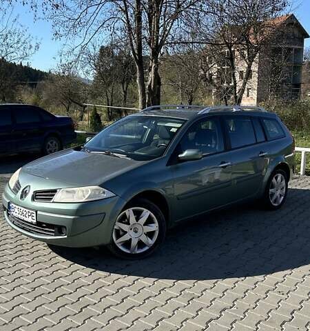Зеленый Рено Меган, объемом двигателя 2 л и пробегом 205 тыс. км за 5500 $, фото 1 на Automoto.ua