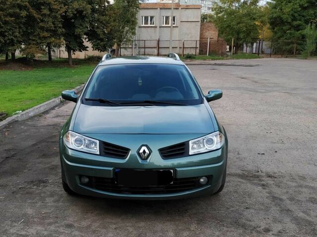 Зелений Рено Меган, об'ємом двигуна 2 л та пробігом 180 тис. км за 5900 $, фото 1 на Automoto.ua
