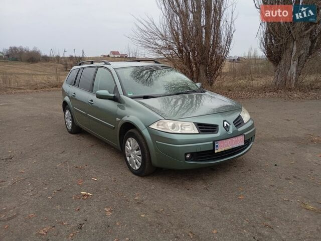 Зелений Рено Меган, об'ємом двигуна 1.6 л та пробігом 232 тис. км за 4750 $, фото 1 на Automoto.ua