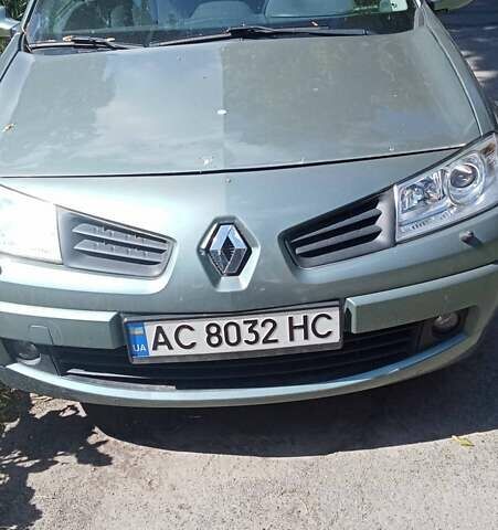 Зеленый Рено Меган, объемом двигателя 1.6 л и пробегом 183 тыс. км за 5700 $, фото 1 на Automoto.ua