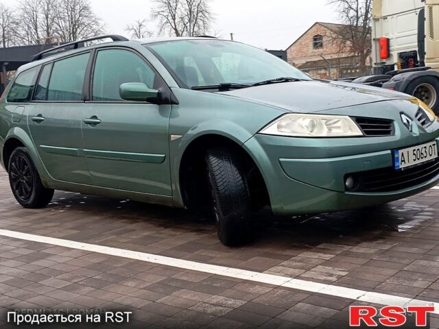 Зелений Рено Меган, об'ємом двигуна 1.6 л та пробігом 320 тис. км за 4300 $, фото 1 на Automoto.ua